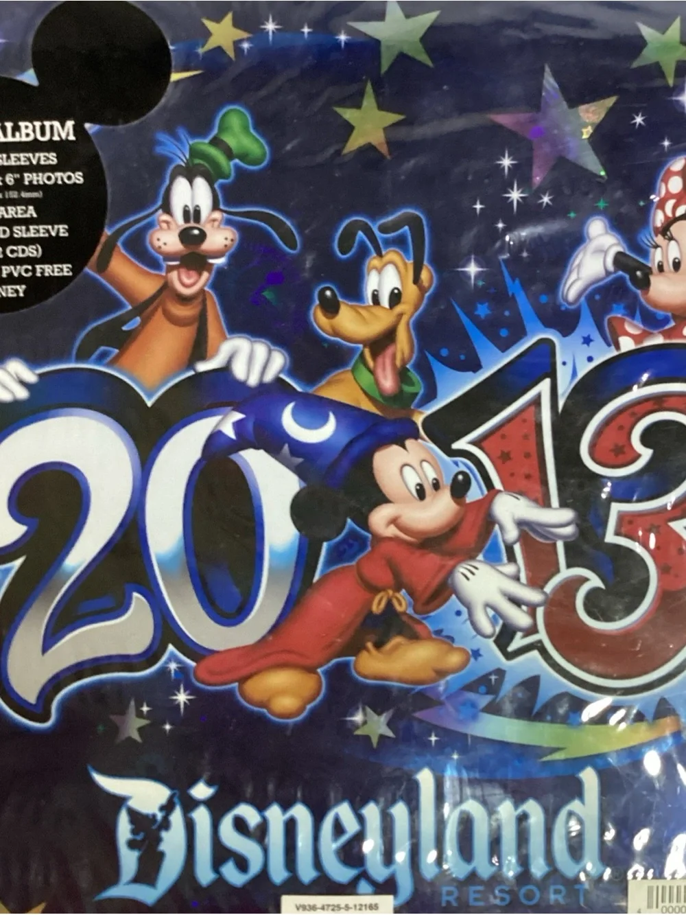 Disneyland Resort Park 2013 Photo Album Fantasia Mickey Mouse NEW